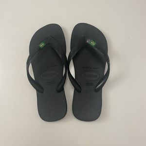 Black Havaianas Flip Flops